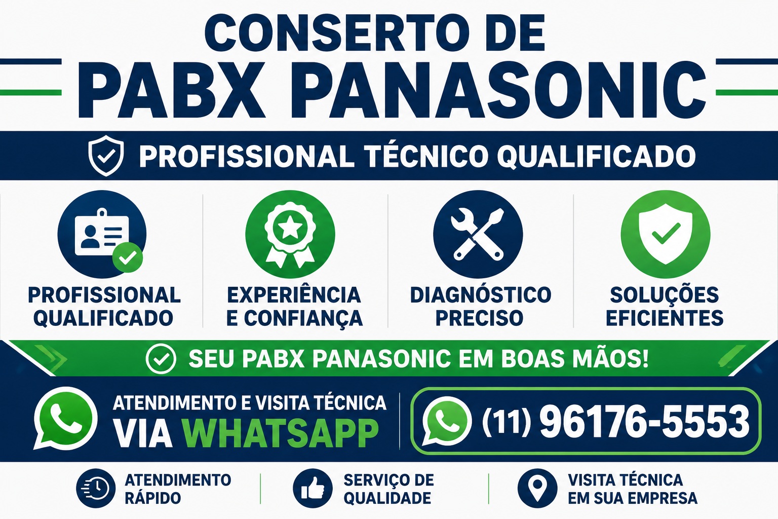 Conserto de PABX Panasonic