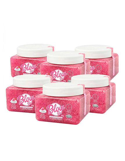 Kit com 6 Esfoliantes Corporais Blow Girl para Revenda