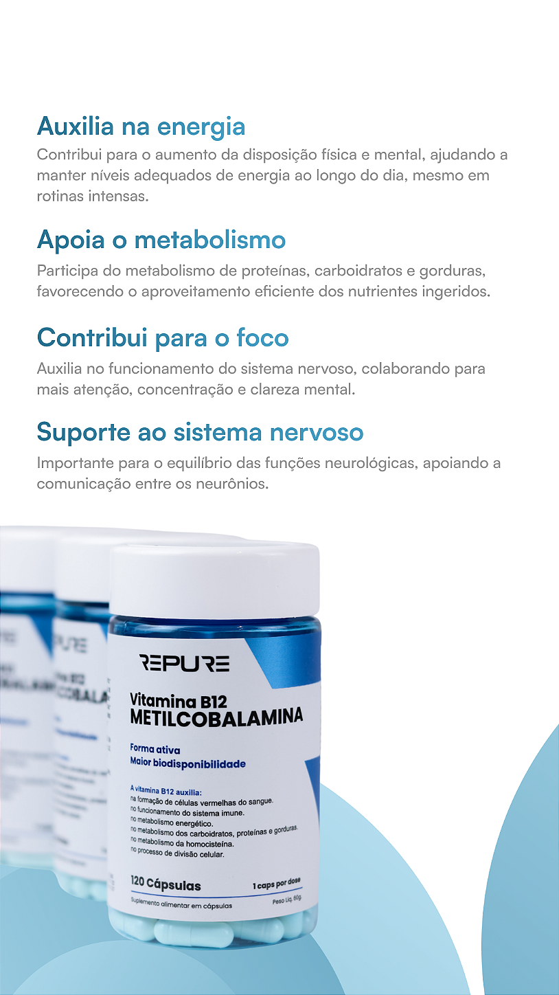 Benefícios REPURE B12 - Parte 2