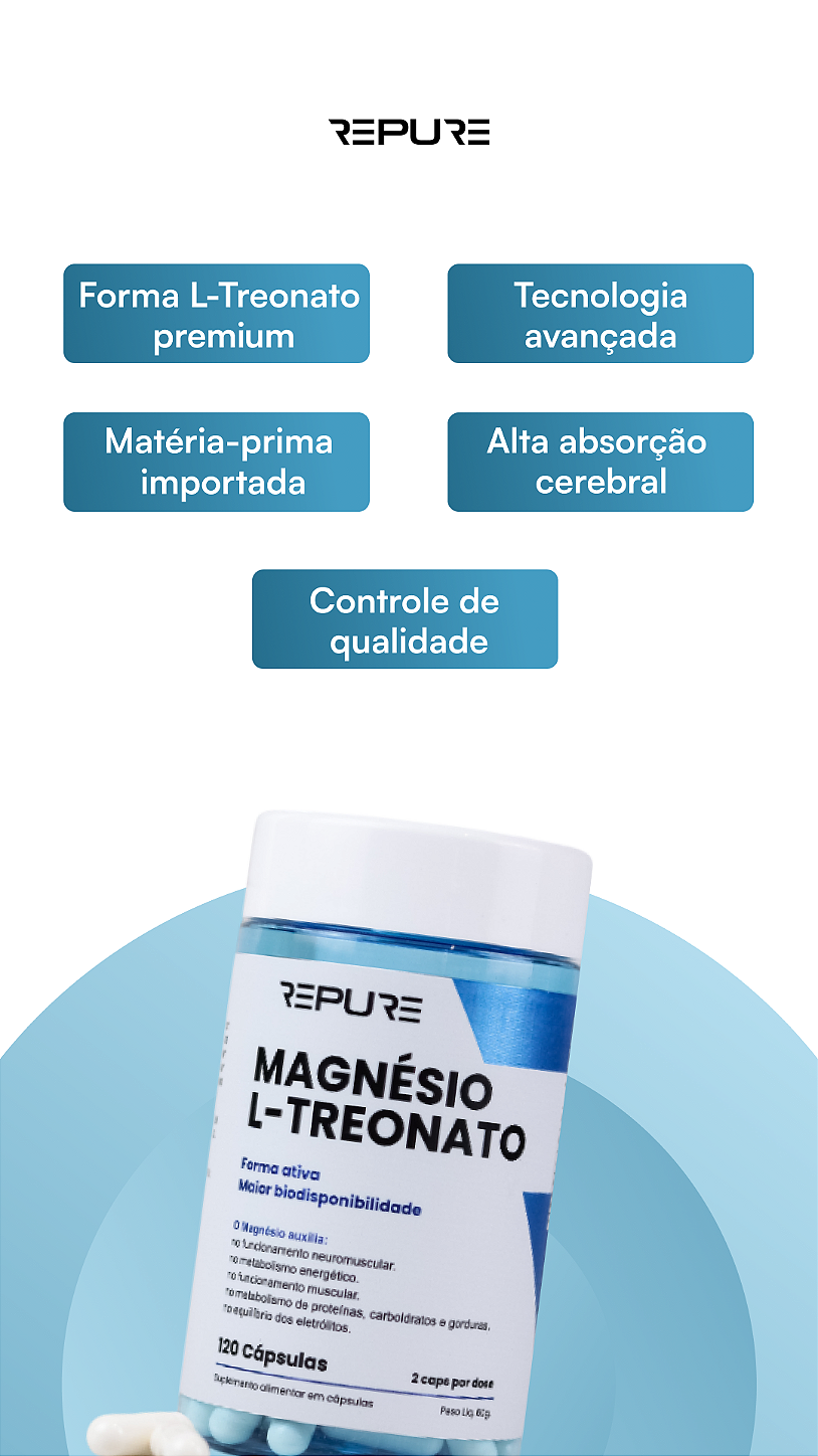 Benefícios Magnésio L-Treonato - Parte 1