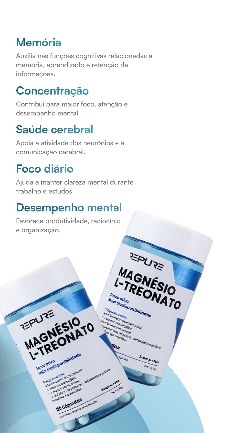 Benefícios Magnésio L-Treonato - Parte 2