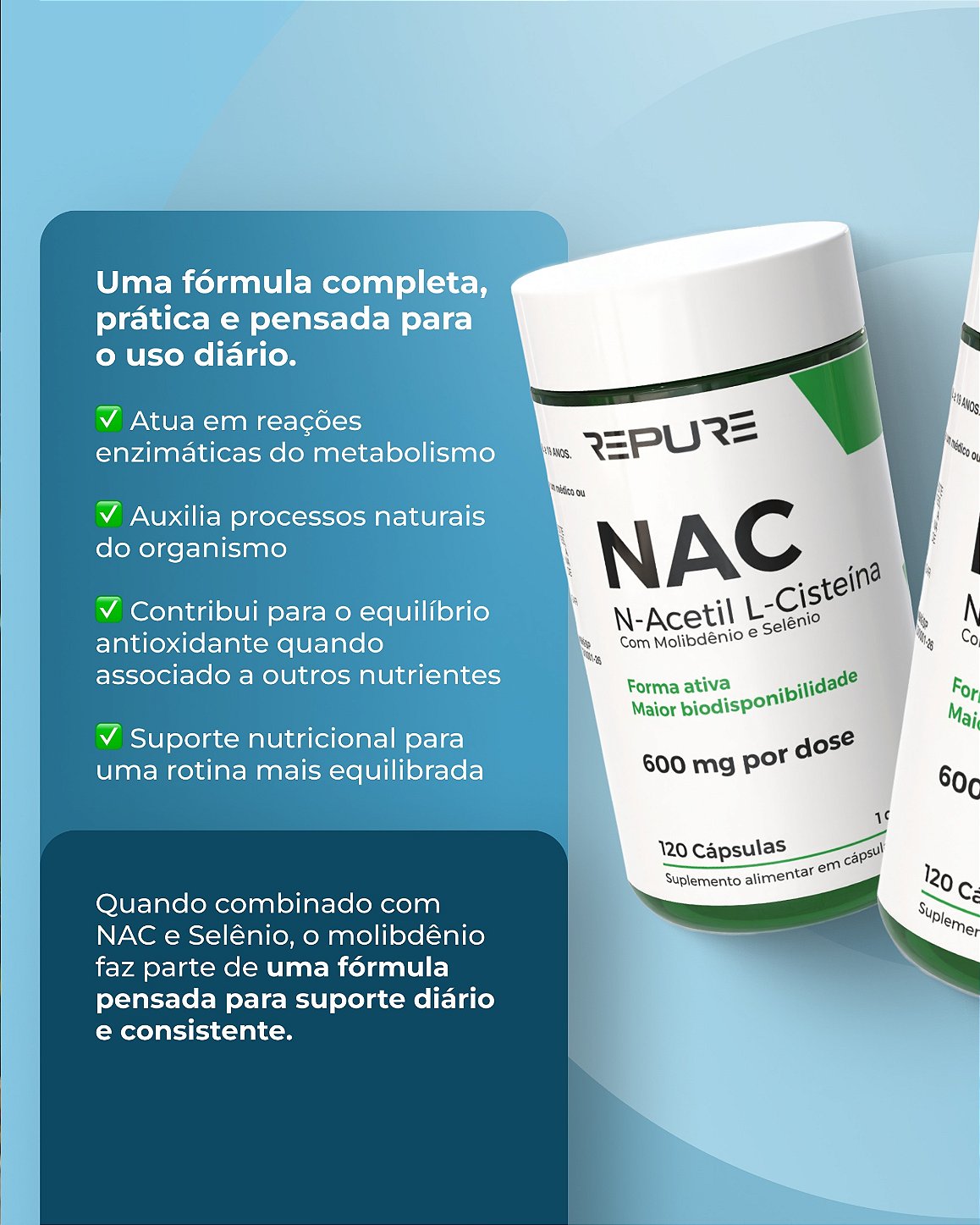 Benefícios NAC 600mg - Parte 1