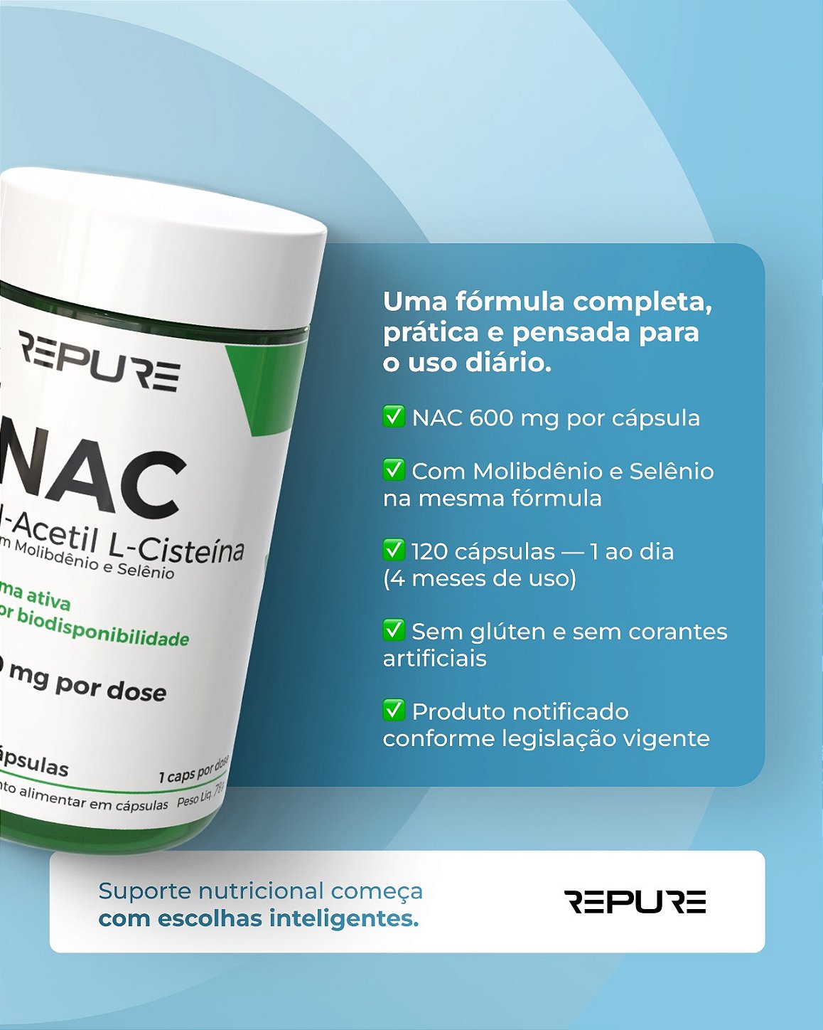 Benefícios NAC 600mg - Parte 2
