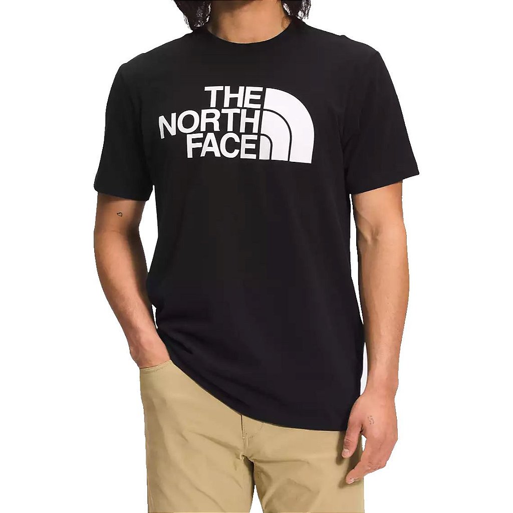 Camiseta The North Face Half Dome Tee Masculina Preto - Radical Place -  Loja Virtual de Produtos Esportivos