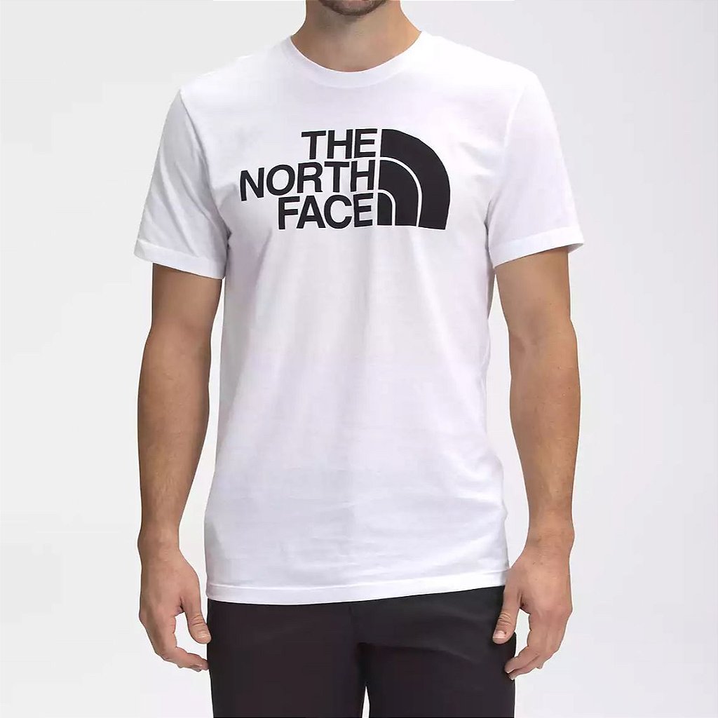 Camiseta da marca The North Face na cor branca para homemcamiseta