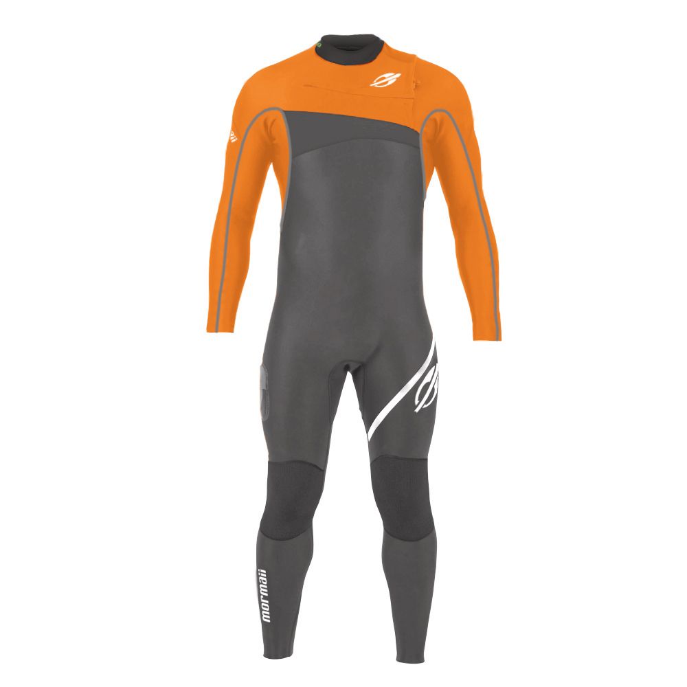 Long John Mormaii Manga Longa Chestzip 3.2mm Flexxxa Pro Surf