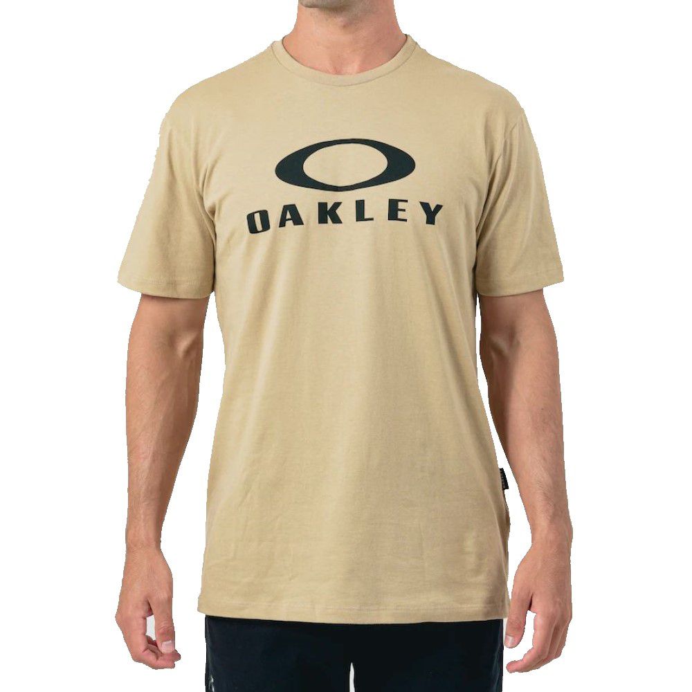 Camiseta Oakley Masculina O-Bark SS Tee, Branco, P