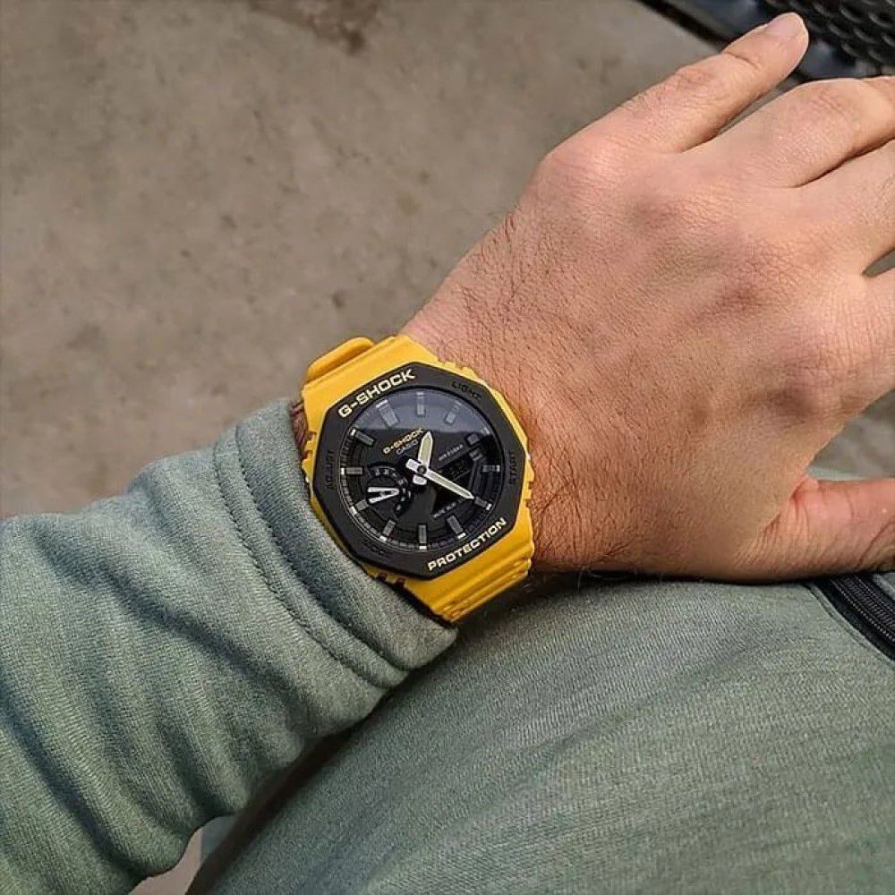 CASIO G-SHOCK GA-2110SU-9AJF イエロー Relógio G-Shock GA-2110SU-9ADR Amarelo - Radical Place - Loja