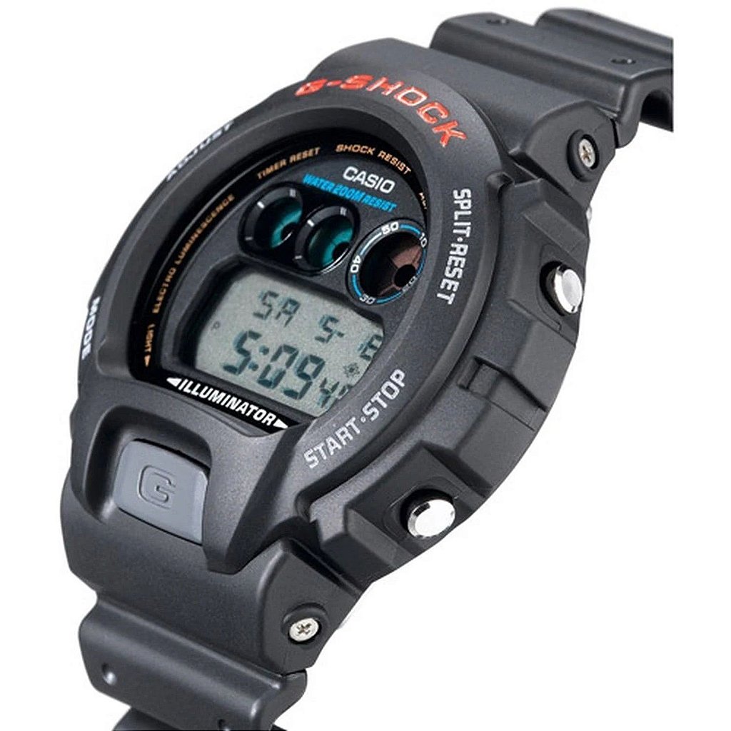 Relógio G-Shock DW-6900-1VDR Masculino Preto - Radical Place