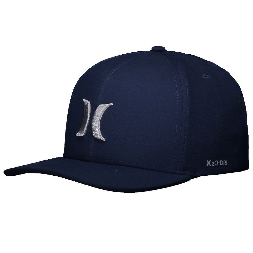 Boné Hurley Del Mar - Snapback Masculino Com Painel De Malha Respirável