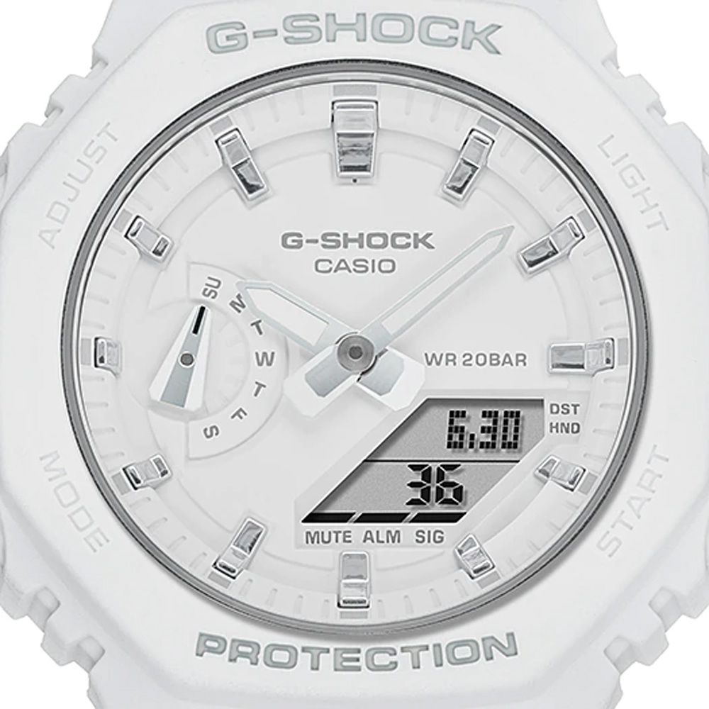 Relógio G-Shock GMA-S2100-7ADR Branco - Radical Place - Loja