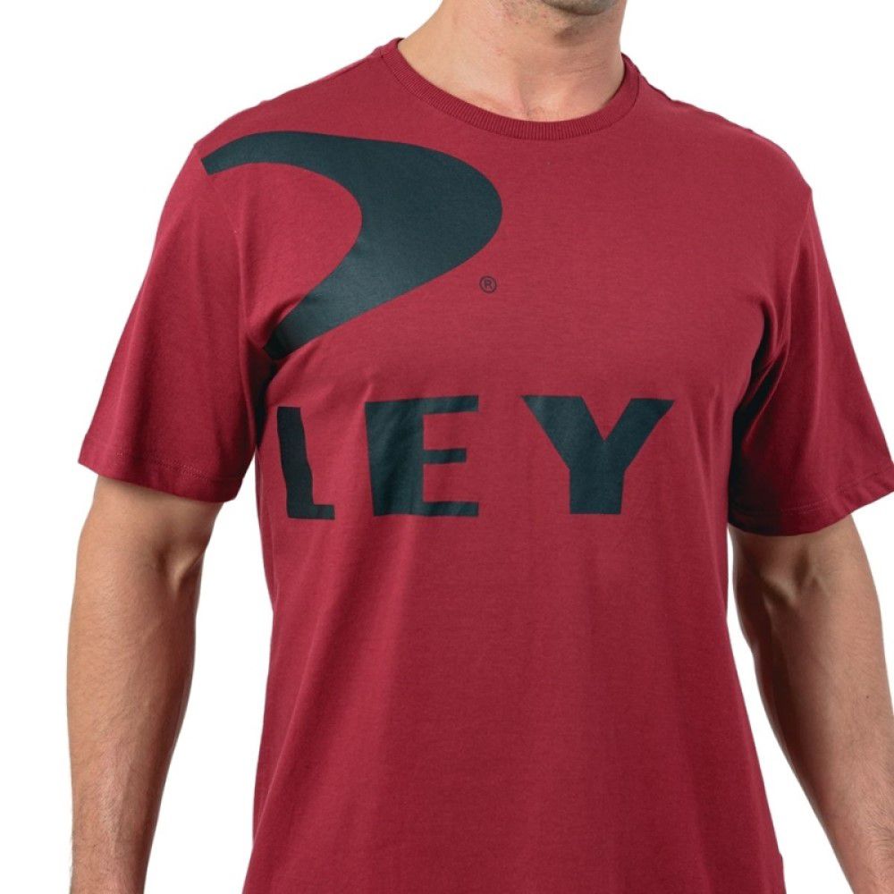 Camiseta Oakley Big Ellipse Masculina - Vermelho