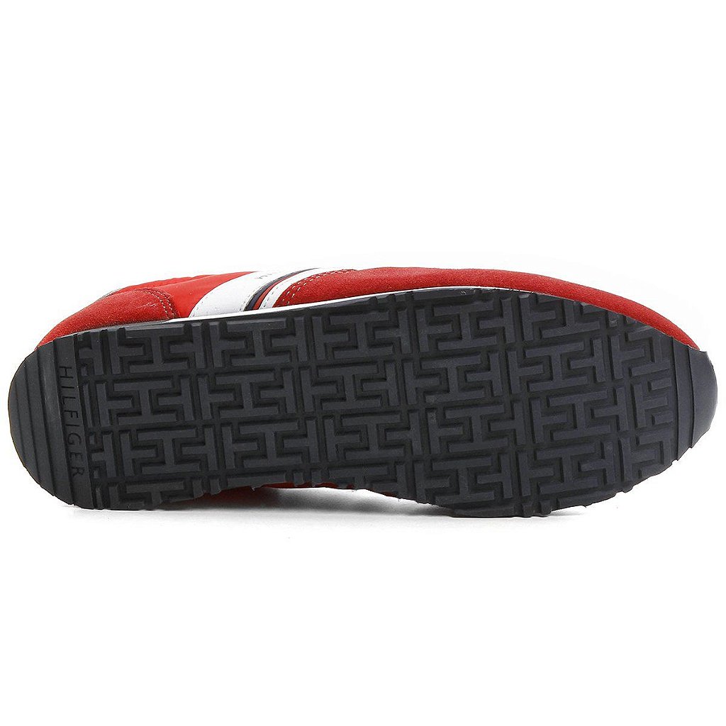 とみー Tênis Tommy Hilfiger Intmaxwell 3D Masculino Vermelho - Radical