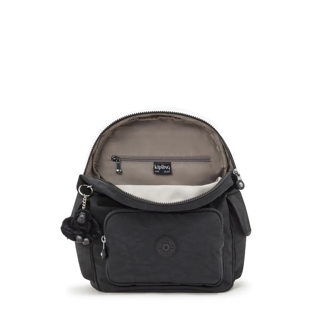 【新品タグ付き】KIPLING CITY PACK S RichBlack Mochila Kipling City Pack S Preto - Radical Place - Loja Virtual