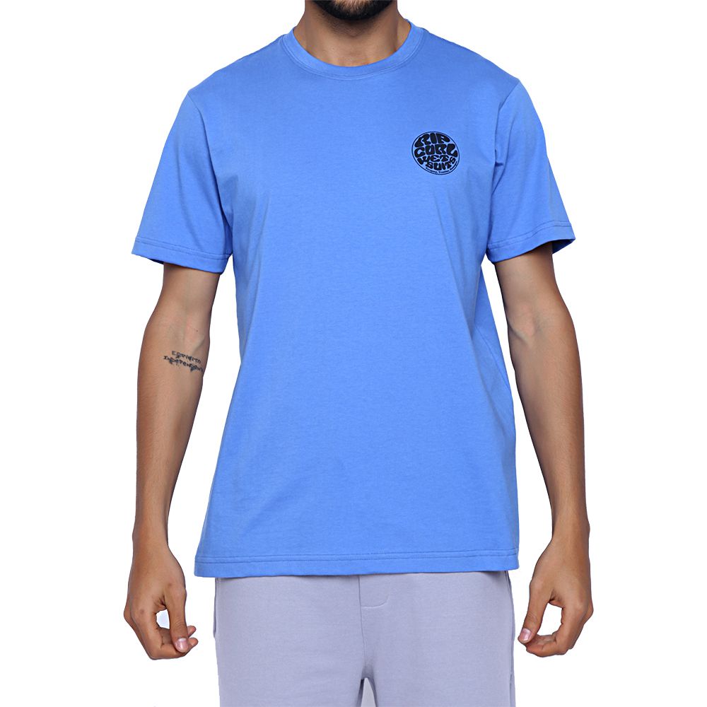 Camiseta Rip Curl Wettie Essential Masculina Azul Escuro - Radical