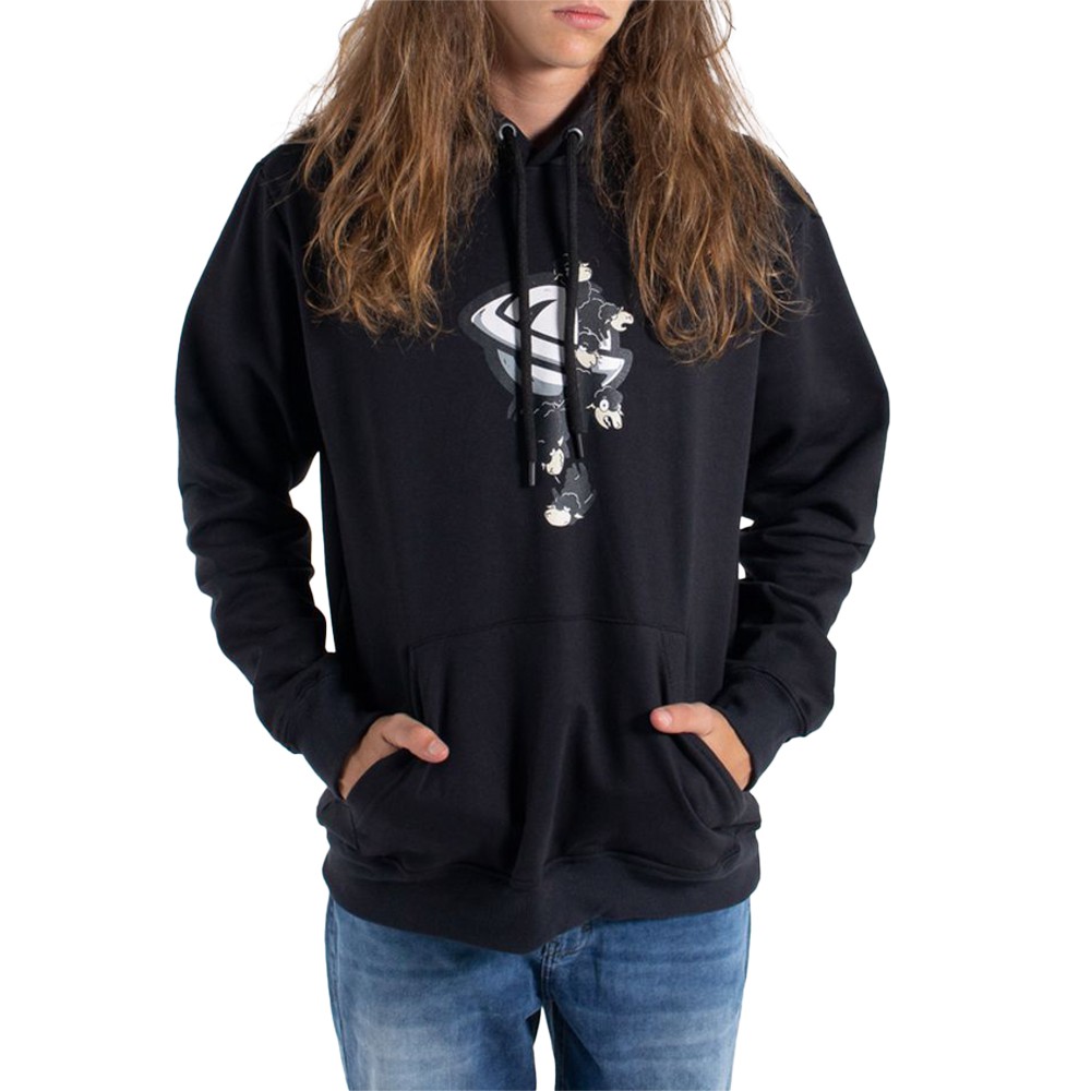 Moletom Lost Canguru Saturn Sheep Masculina Preto - Radical Place
