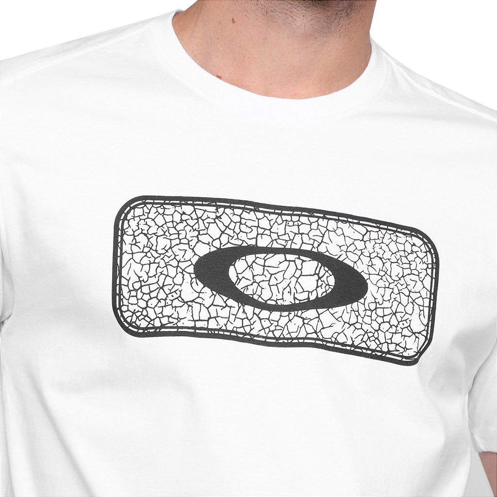 Camiseta Oakley Logo Graphic - Branca