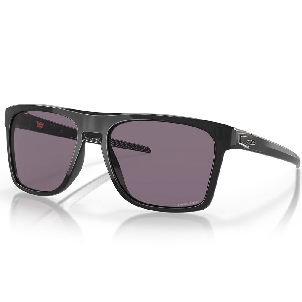 Óculos de Sol Oakley Leffingwell Black Ink Prizm Grey Óculos de Sol Oakley Leffingwell Black Ink Prizm Grey