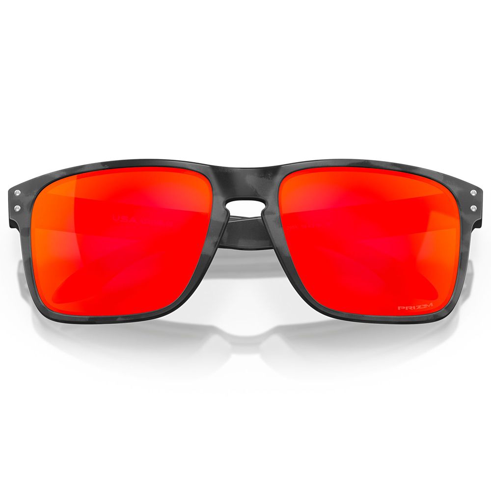 Óculos de Sol Oakley Holbrook XL Matte Black Camo Prizm Ruby