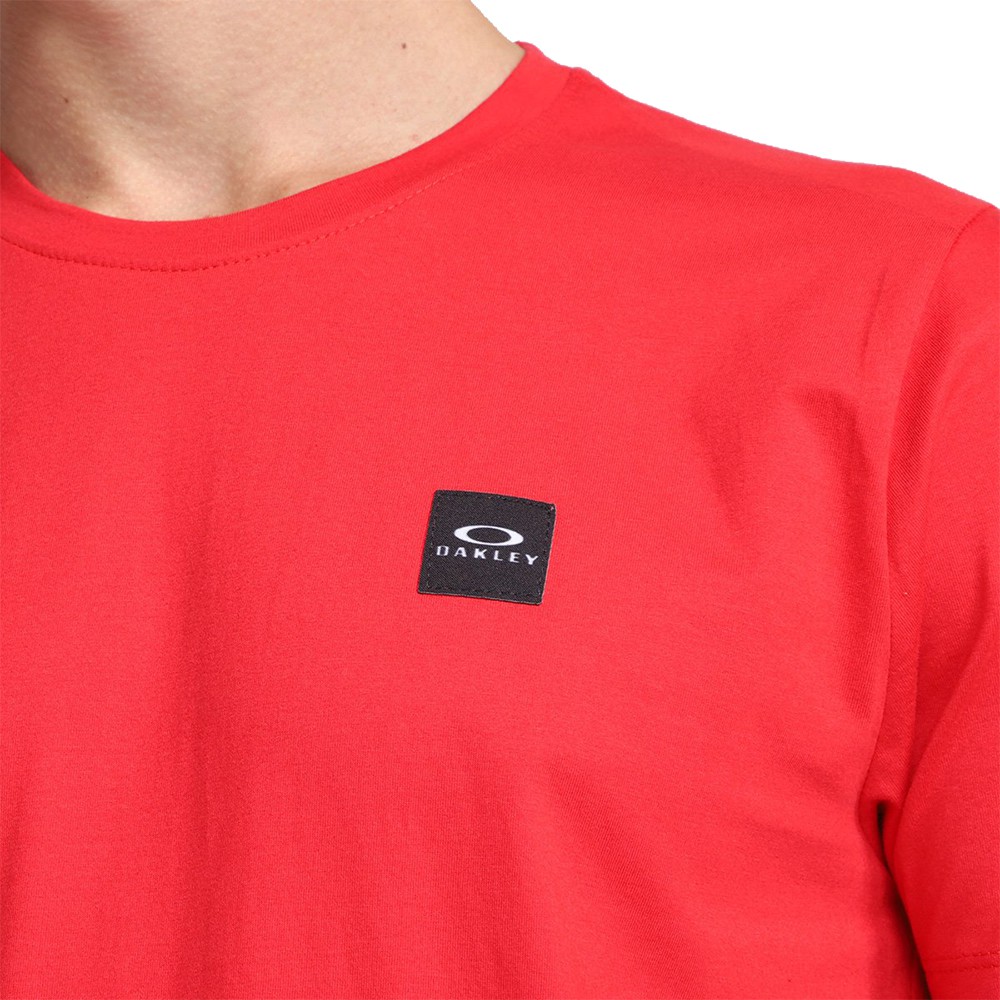 Camiseta Oakley Phantasmagoria Block Masculina Vermelho - Camisa e