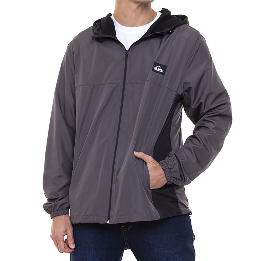 Jaqueta Quiksilver Surf Pochet Masculina Cinza - Radical Place