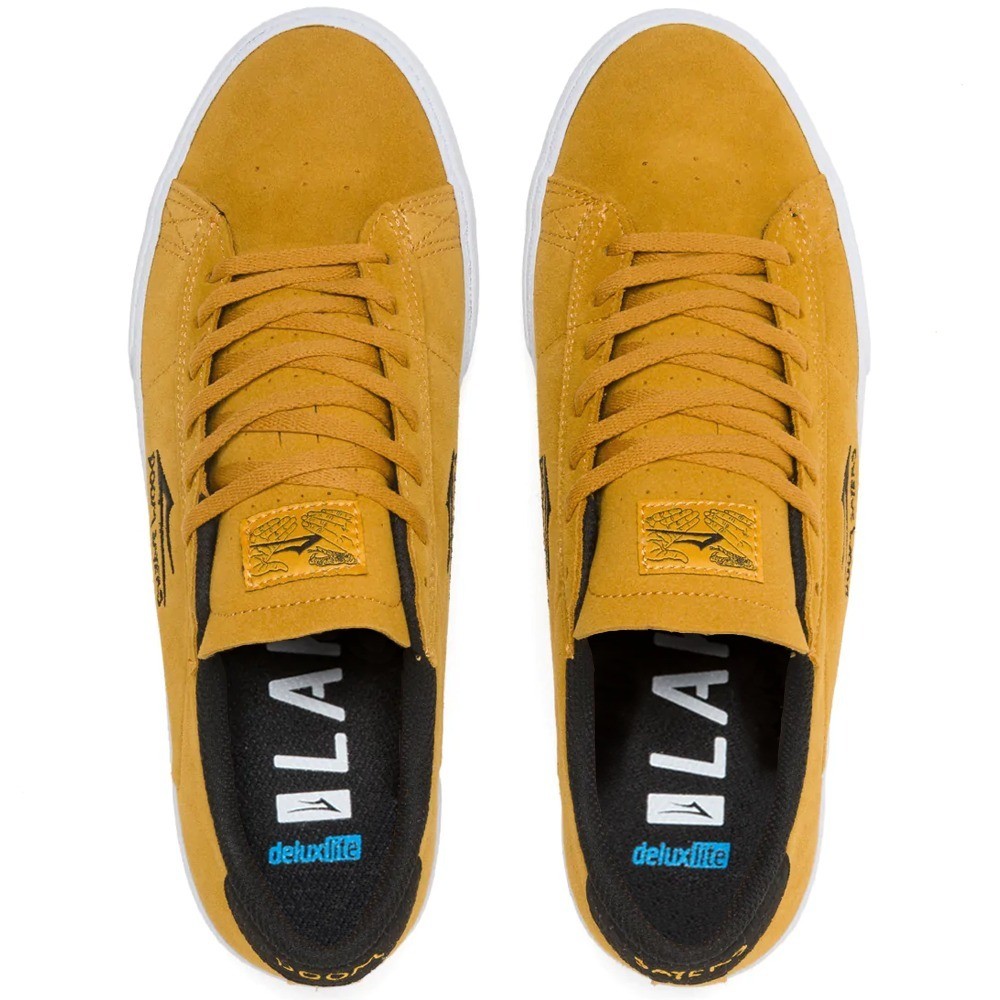 Tênis Lakai New Port Masculino Doom Sayers Amarelo - Radical Place