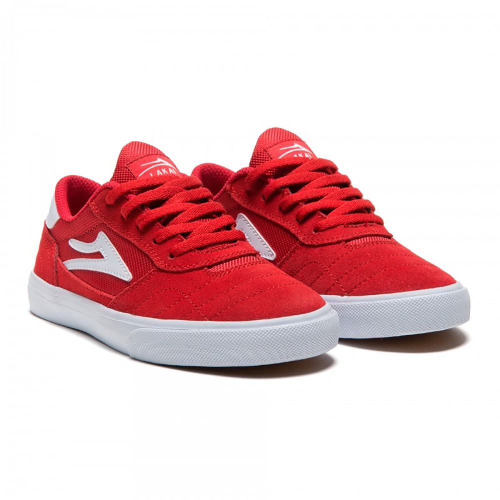 Tênis Lakai Cambridge Masculino Flame Suede Vermelho - Radical