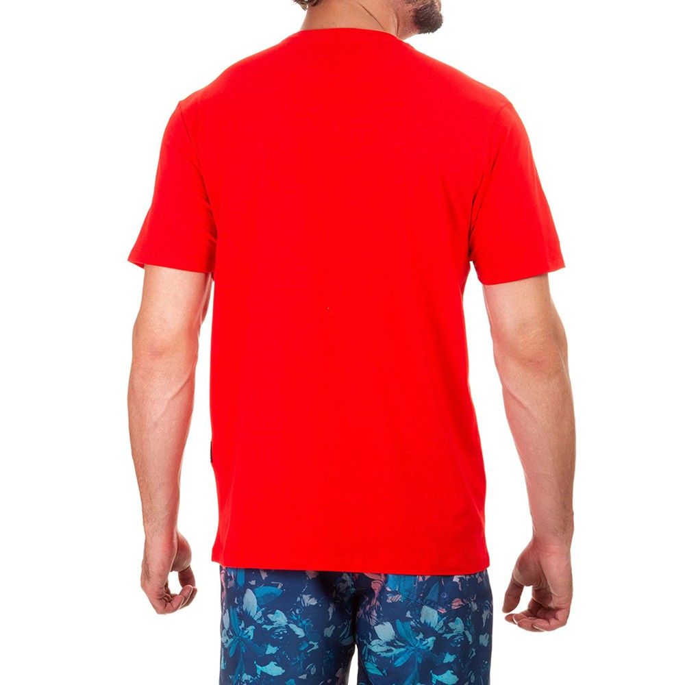 Camiseta Oakley Phantasmagoria Block Masculina Vermelho - Radical