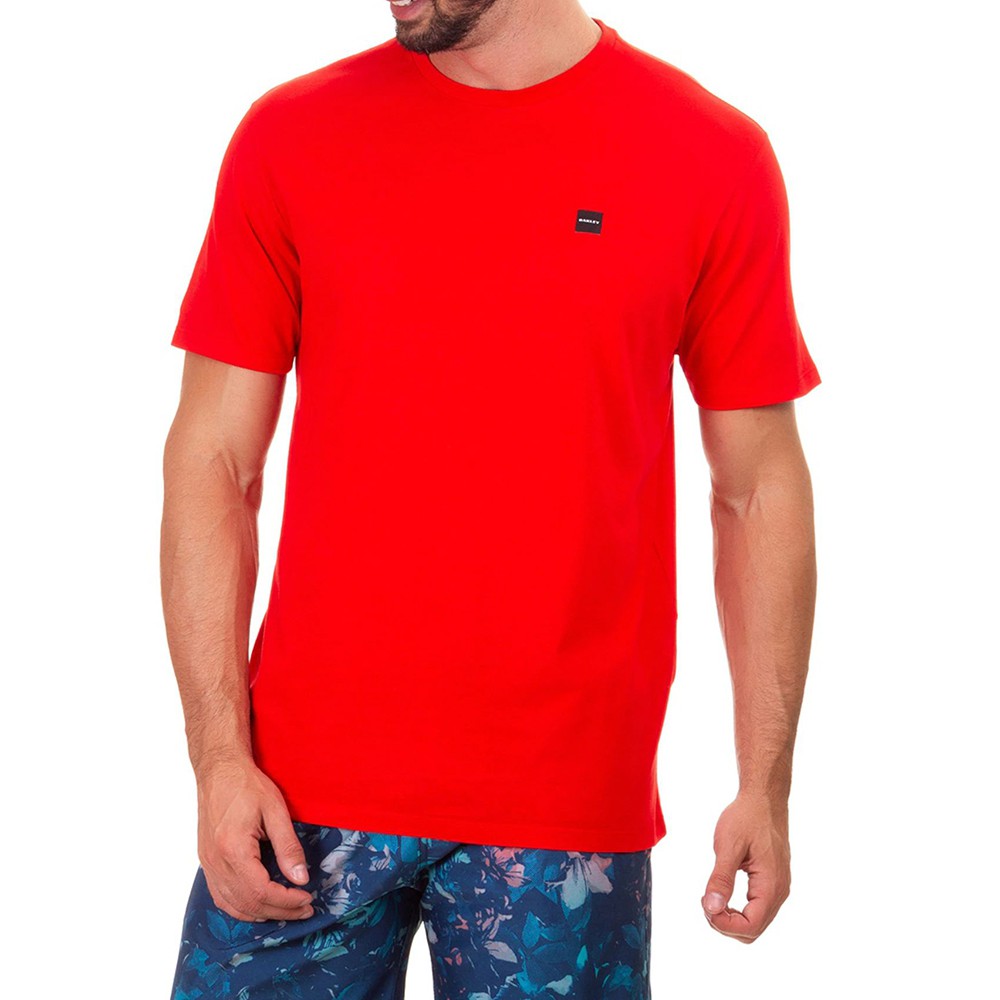 Camiseta Oakley Icon Masculina Vermelho Mescla - Camisa e Camiseta  Esportiva - Magazine Luiza