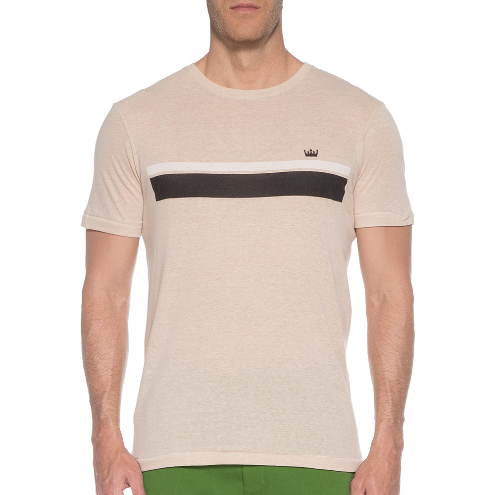 Camiseta Osklen Slim RJ Masculina Bege Claro - Radical Place - Loja Virtual  de Produtos Esportivos