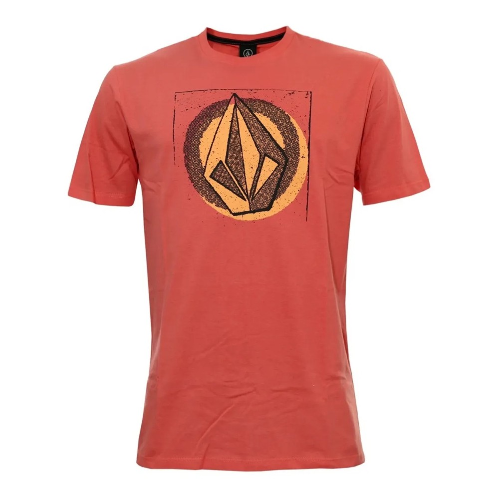 Camiseta Volcom Shifter SM23 Masculina Vermelho Claro - Radical