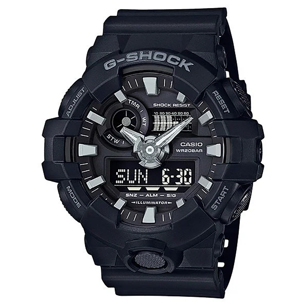 Relógio G-Shock GA-700-1B Preto Casio - Radical Place - Loja