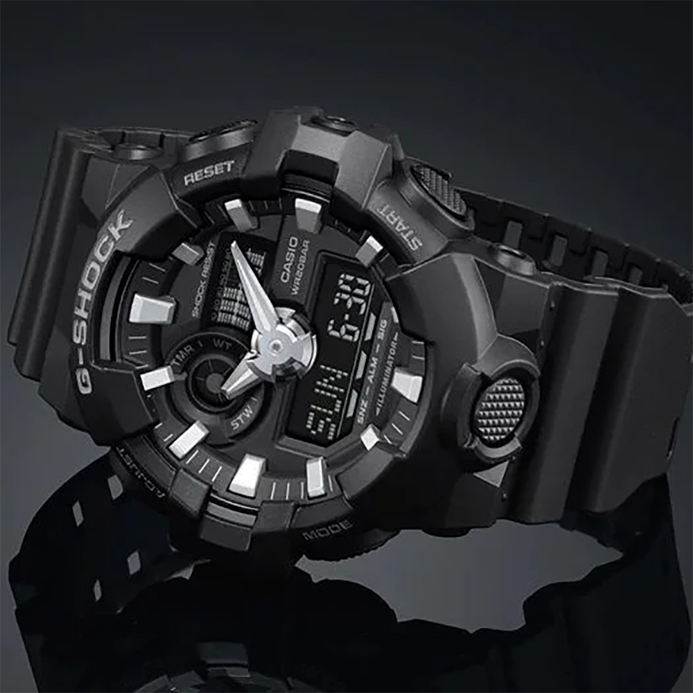Relógio G-Shock GA-700-1B Preto Casio - Radical Place - Loja