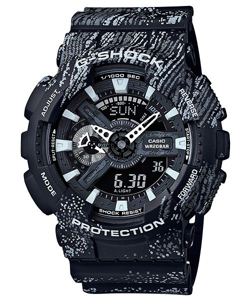 Point B.L.A.C.K OG盤 g-rap Relógio G-Shock GA-110TX Preto - Radical Place - Loja Virtual de