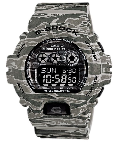 G-SHOCK GD-X6900CM 迷彩　カモ柄 Relógio G-Shock GD-X6900CM Cinza - Radical Place - Loja Virtual de