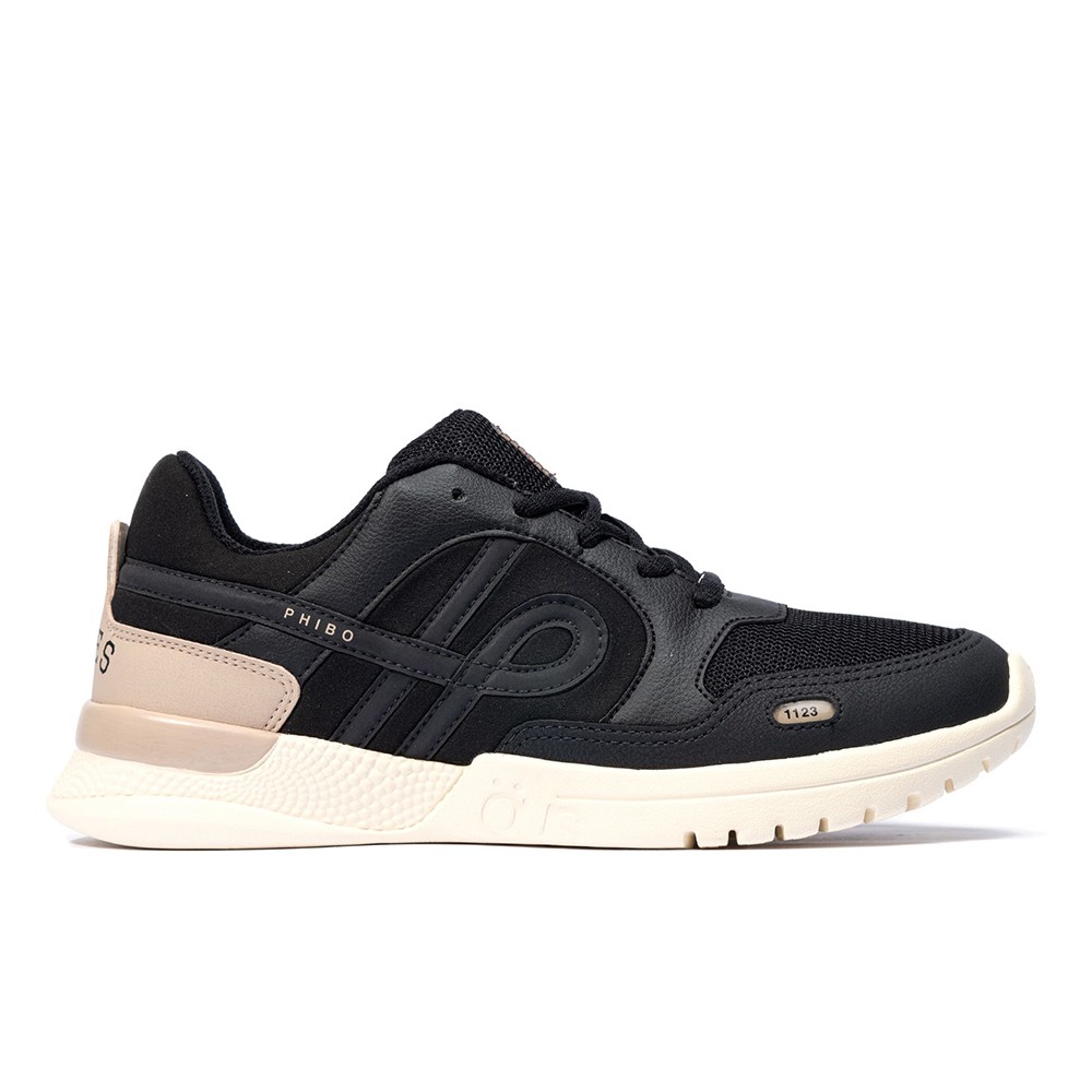 Tênis Ous Phibo 1123 Masculino Preto Ocre Reflex Oe - Radical