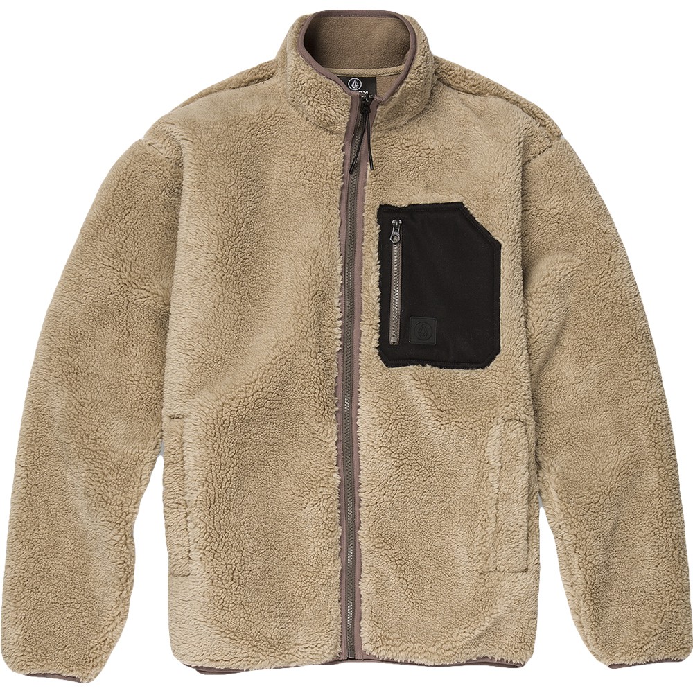 Jaqueta Volcom Muzzer Fuzzar WT23 Masculina Khaki - Radical Place