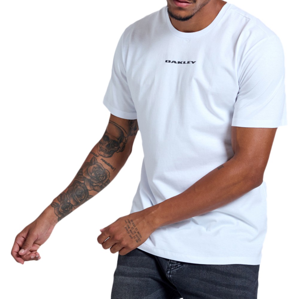 Camiseta Oakley Skull Sport S 458020Br-100 P Branco