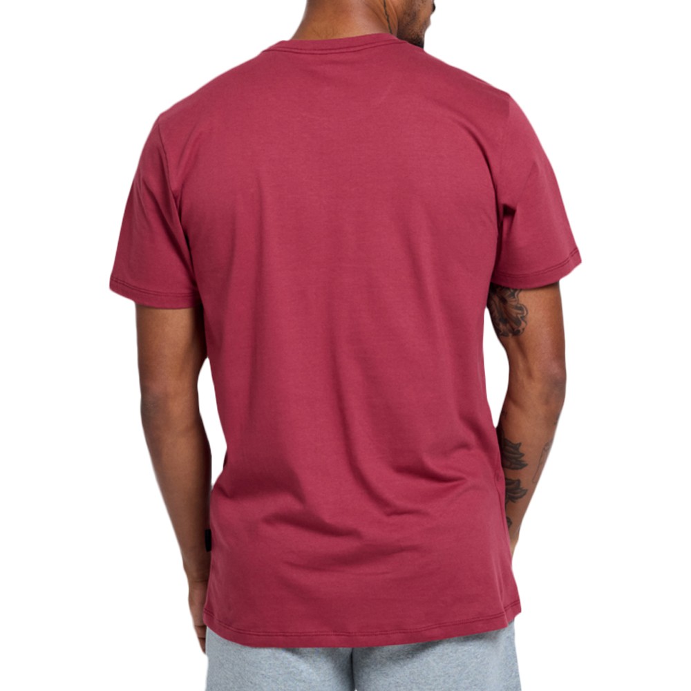 Camiseta Oakley Bark New SM23 Masculina Rhone Vermelho