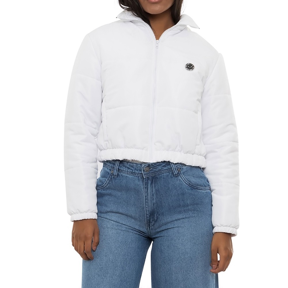 Jaqueta Roxy Pack And Go Puffer WT23 Feminina Branco - Radical