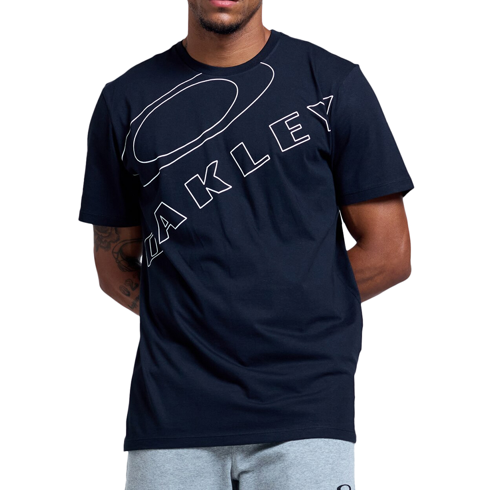 Camiseta Oakley B1b Central Graphic Azul - Faz a Boa!