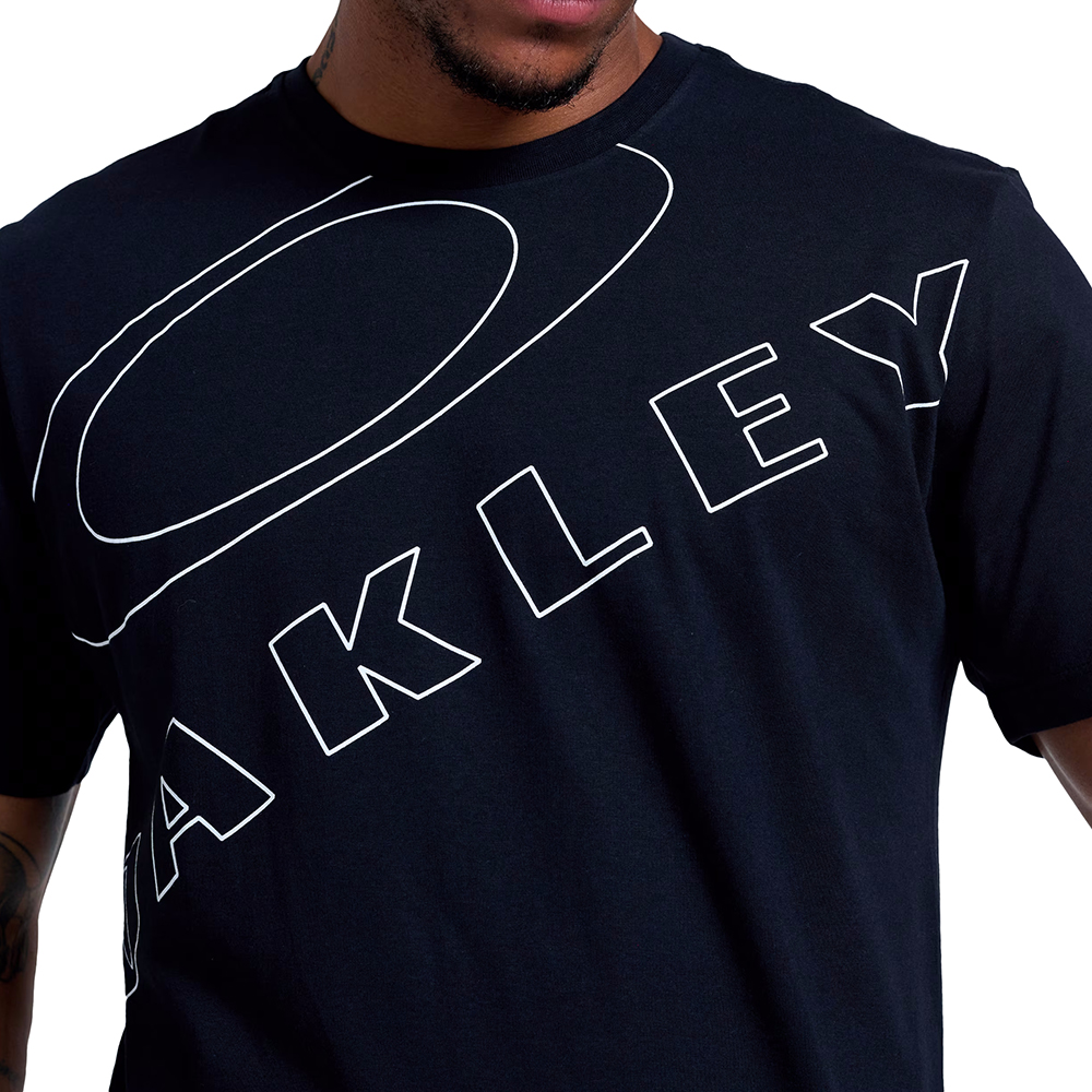 Camiseta Oakley Heritage Skull WT23 Masculina Blackout - Radical Place -  Loja Virtual de Produtos Esportivos