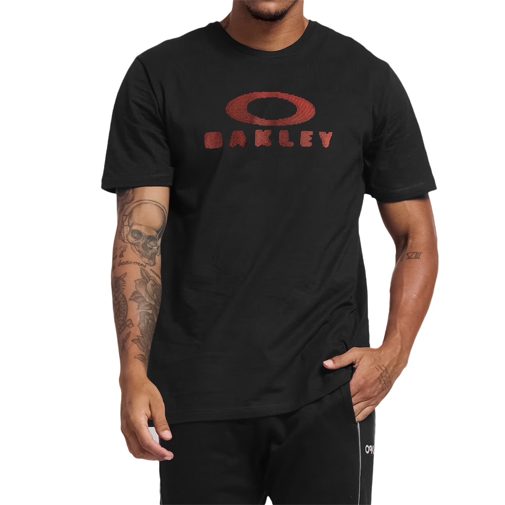 Camiseta Oakley Super Casual Logo WT23 Blackout - Radical Place