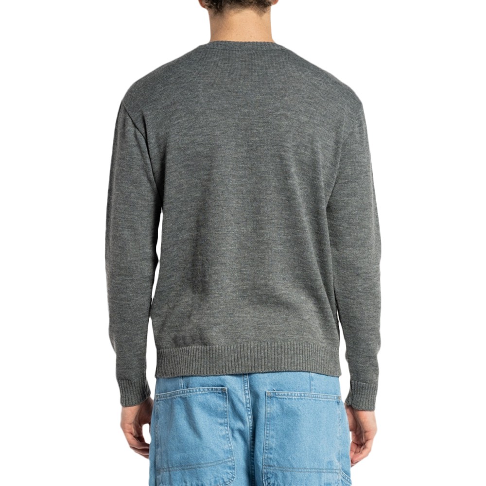 Moletom Element Tricot Classic Crew WT23 Masculino Cinza - Radical