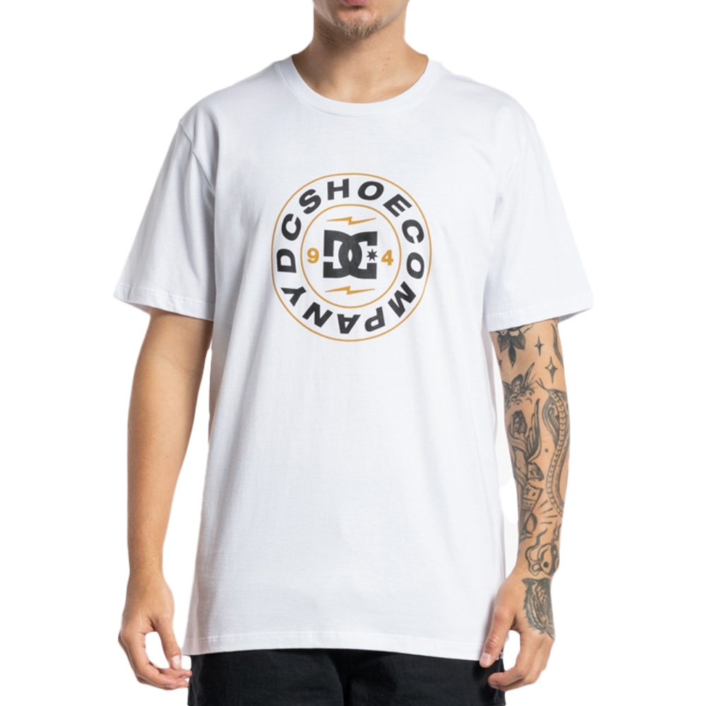 Camiseta DC Shoes Connect WT23 Masculina Branco - Radical Place