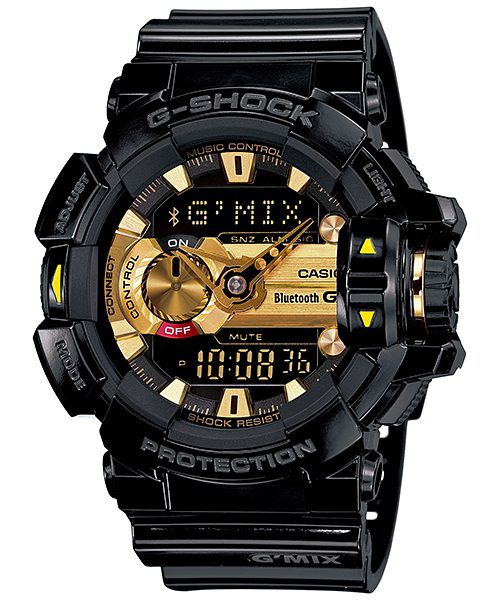 Relógio G-Shock GBA-400 Preto/Dourado - Radical Place - Loja