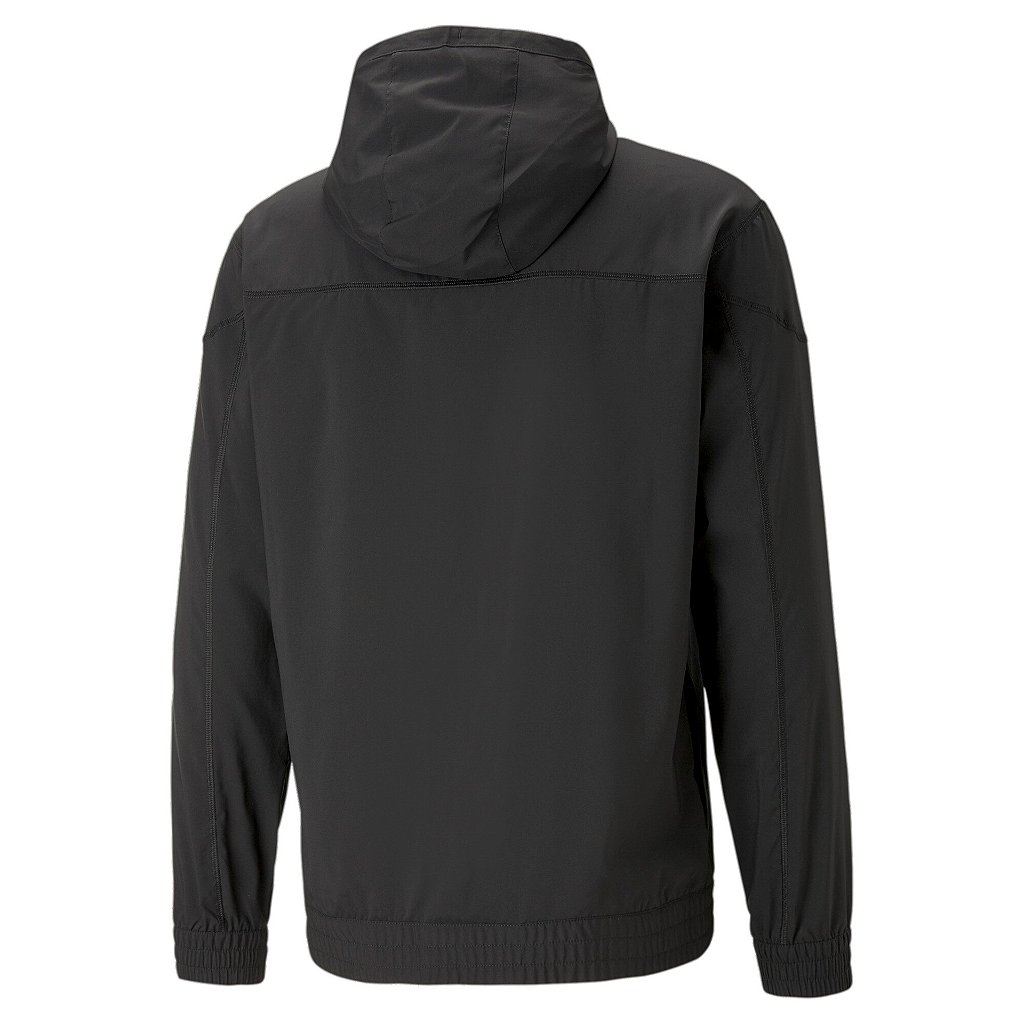Jaqueta Puma Fit Woven Masculina Black CoolDark Gray - Radical