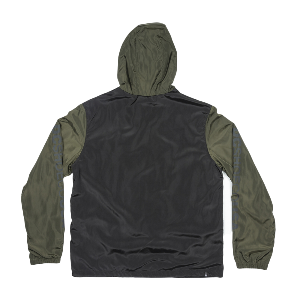 Jaqueta DC Shoes Snowstyle Wind WT23 Masculina VerdePreto