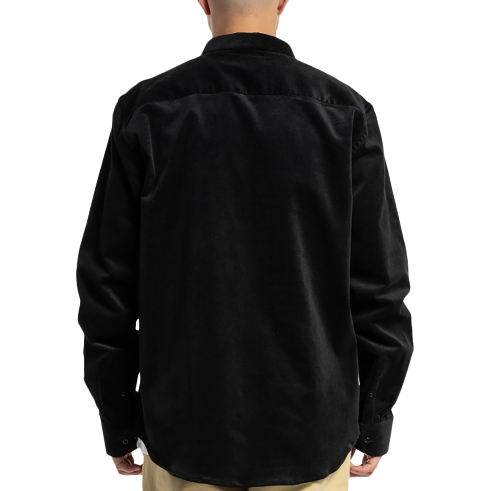 Camisa DC Shoes Manga Longa Corduroy WT23 Masculino Preto