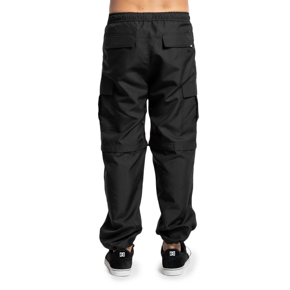 Calça DC Shoes Zipop Cargo Oversize WT23 Masculina Preto - Radical